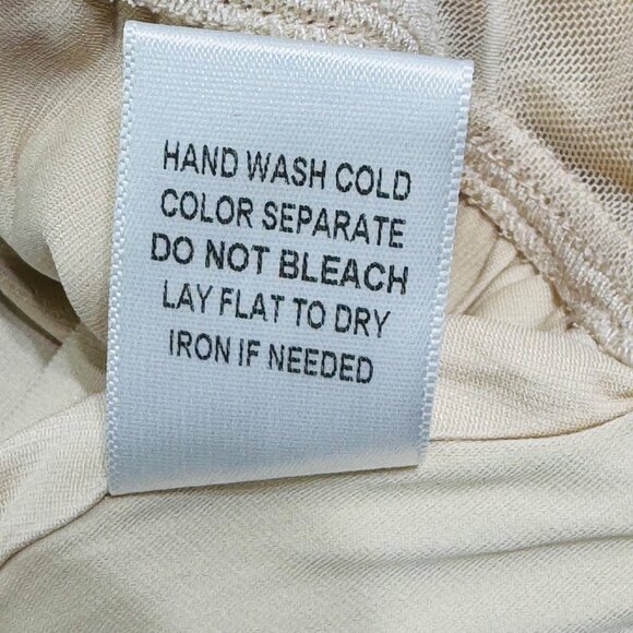 Le Lis Collection Bodysuit Women's Size S Beige Halter Top - Picture 7 of 8